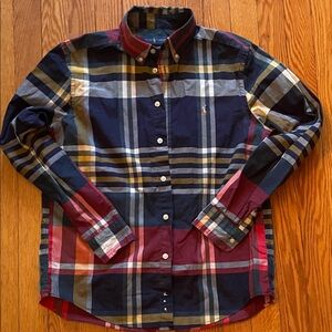 EUC boys polo Ralph Lauren button-down shirt